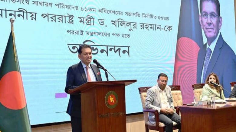 'জাতিসংঘ সভাপতি এবং পররাষ্ট্রমন্ত্রীর দায়িত্ব একসঙ্গে পালনে সমস্যা নেই'