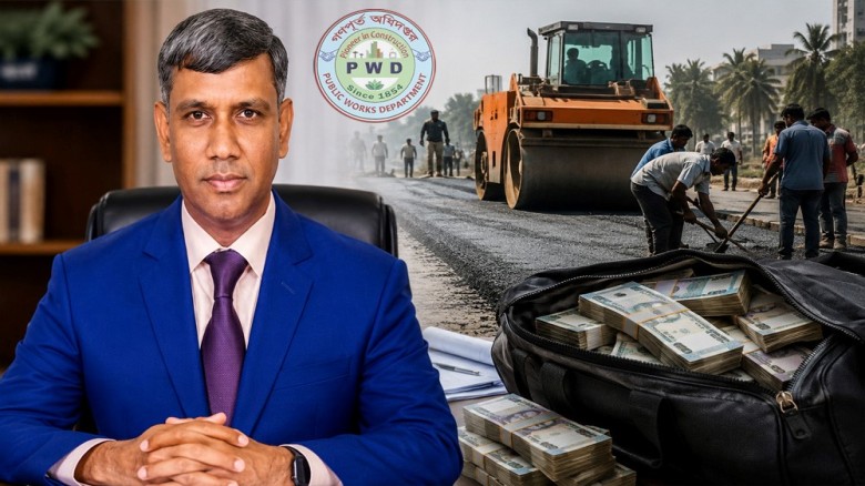 গণপূর্ত ই/এম ১১’তে ডিজিটাল হরিলুট