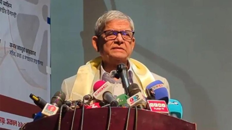 জুলাই সনদ নিয়ে বিতর্কের ইতি টানতে চান মির্জা ফখরুল
